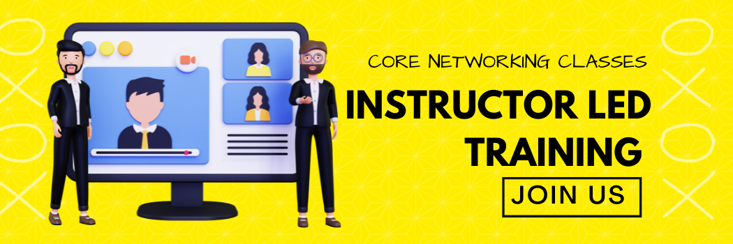 CCNA certification instructor led training